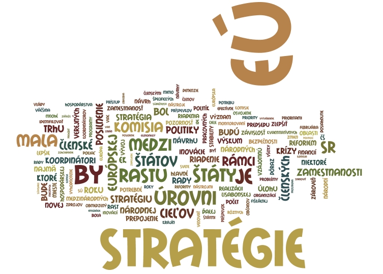 Lisabonská stratégia / EÚ 2020 via Wordle 